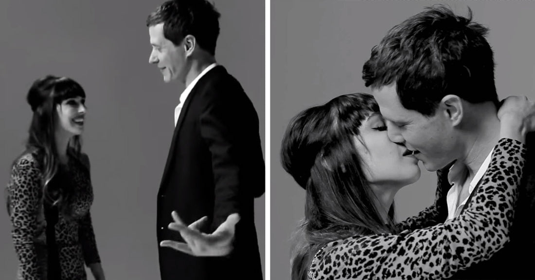 20 strangers kiss for the first time and immediately something beautiful happens. - matrix-studios.com