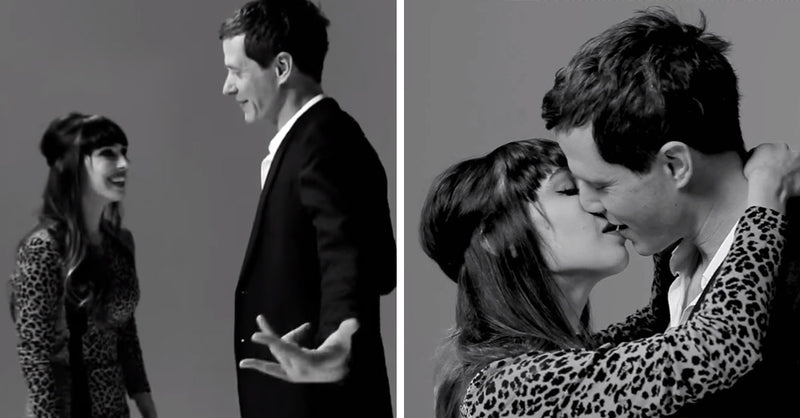 20 strangers kiss for the first time and immediately something beautiful happens. - matrix-studios.com