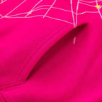 Men 2‑Pieces Outfit Spider Web Star Print Hoodie Sweatpants Set Casual Long Sleeve Hooded Sweatshirt Jogger Pants Streetwear Suit - Matrix Studios