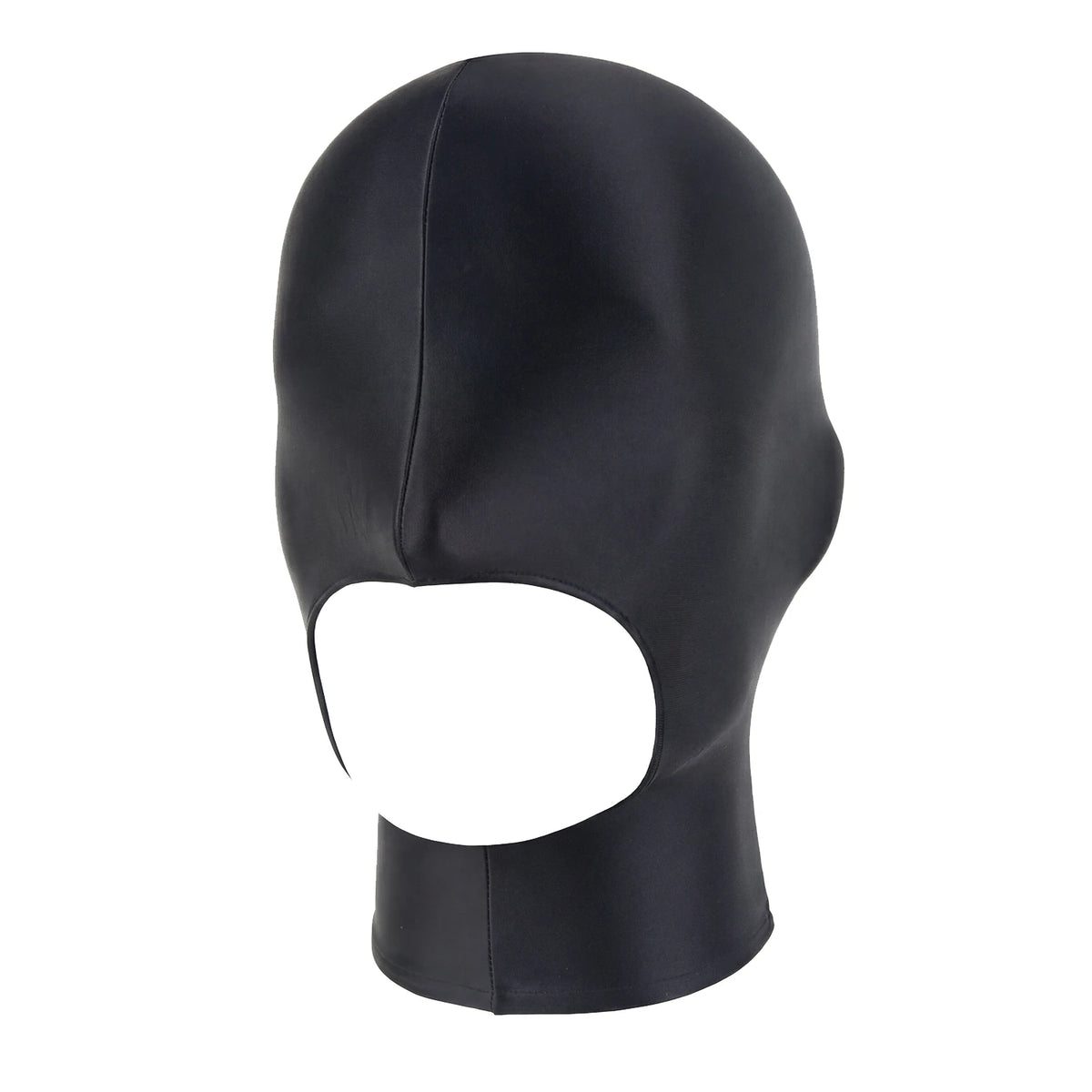 LEOHEX Glossy Shiny Spandex Zentai Hood Mask with YKK Zipper Open Mouth and Nose Universal Size for Cosplay Bodysuit Accessories - Matrix Studios