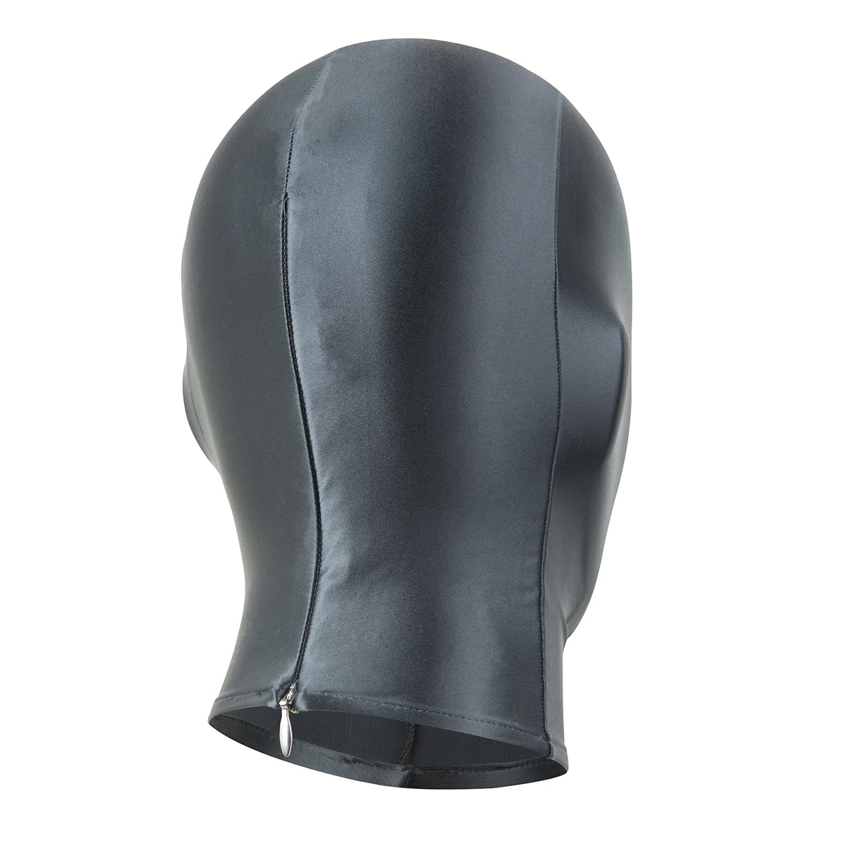 LEOHEX Glossy Shiny Spandex Zentai Hood Mask with YKK Zipper Open Mouth and Nose Universal Size for Cosplay Bodysuit Accessories - Matrix Studios