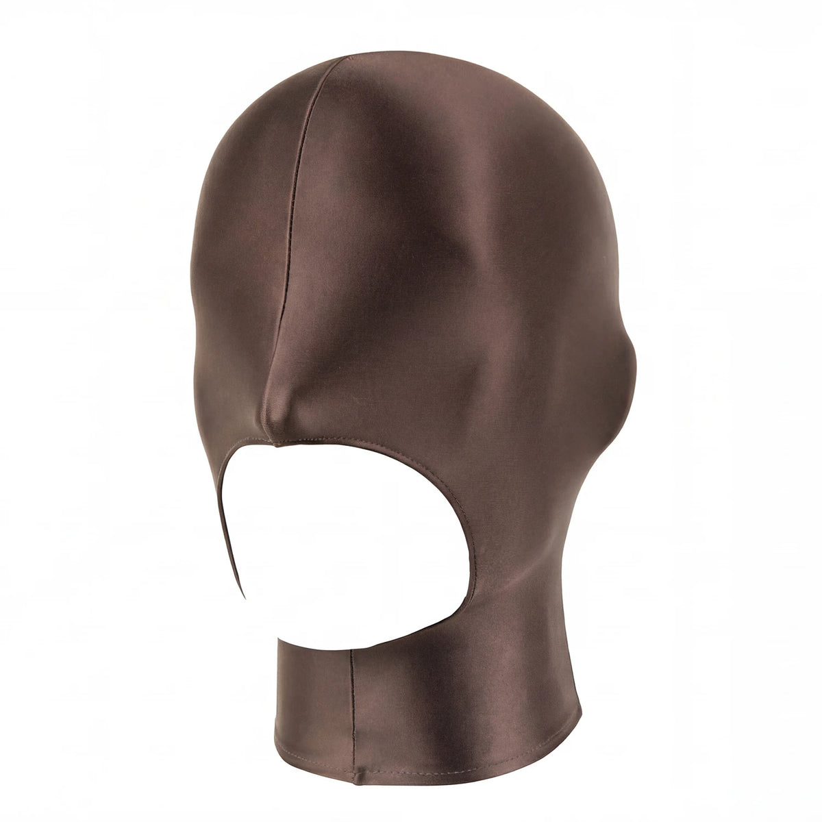 LEOHEX Glossy Shiny Spandex Zentai Hood Mask with YKK Zipper Open Mouth and Nose Universal Size for Cosplay Bodysuit Accessories - Matrix Studios