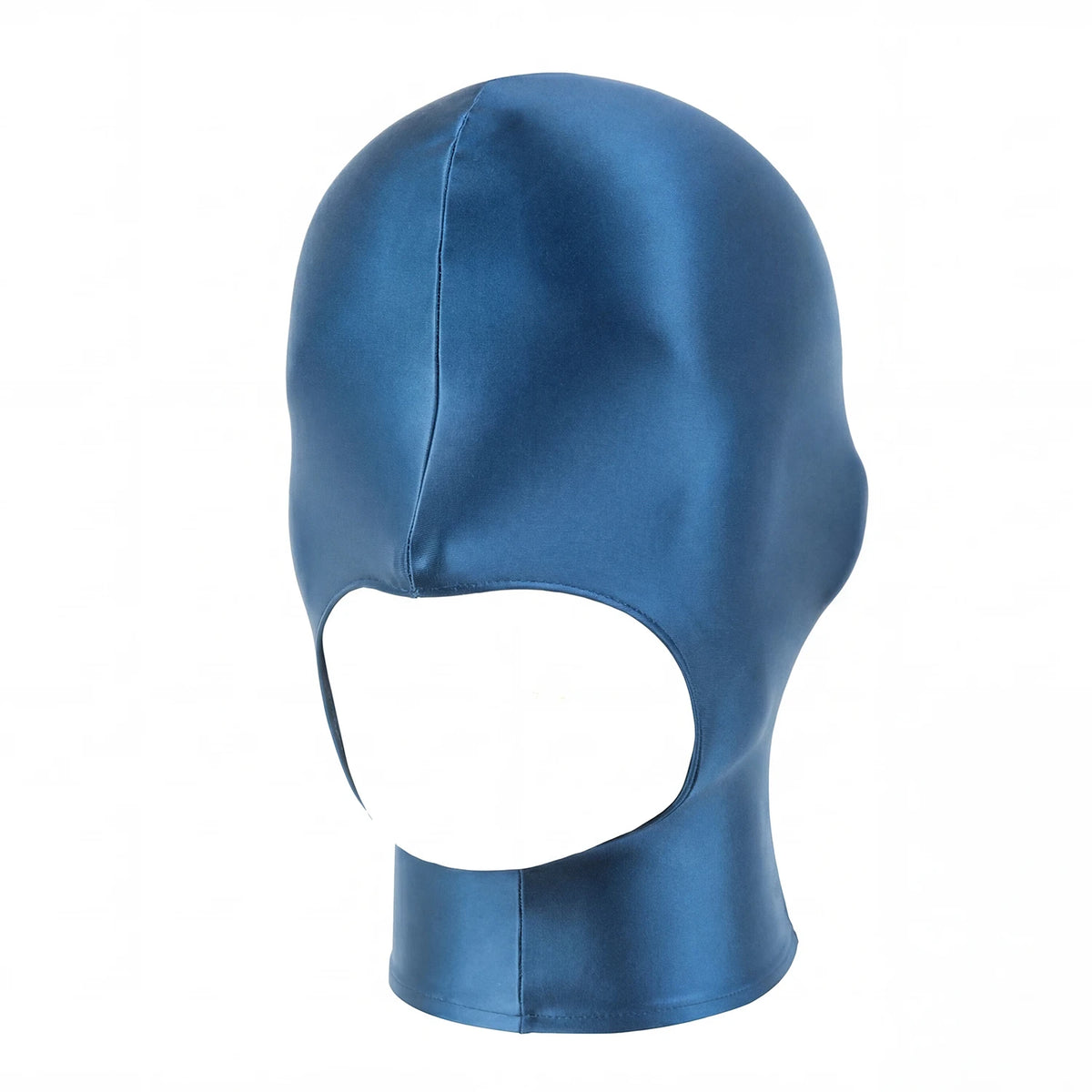 LEOHEX Glossy Shiny Spandex Zentai Hood Mask with YKK Zipper Open Mouth and Nose Universal Size for Cosplay Bodysuit Accessories - Matrix Studios