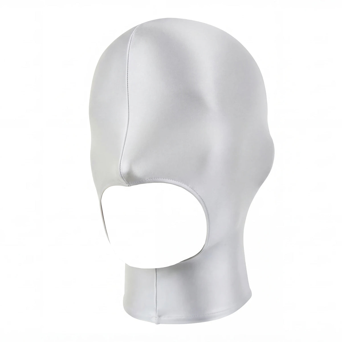 LEOHEX Glossy Shiny Spandex Zentai Hood Mask with YKK Zipper Open Mouth and Nose Universal Size for Cosplay Bodysuit Accessories - Matrix Studios