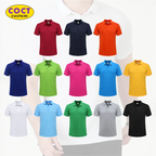 Summer Casual Short-Sleeved Polo Shirts Custom Logo Embroidery Printing Personalized Design Men And Women Tops - Matrix-studios.com