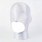 LEOHEX Glossy Shiny Spandex Zentai Hood Mask with YKK Zipper Open Mouth and Nose Universal Size for Cosplay Bodysuit Accessories - Matrix Studios