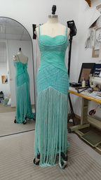 Mila Spaghetti Strap Pleats Prom Dresses Mint Green Sleeveless Customized Formal Evening Sweep Train Vestidos De Fiesta 2025 - Matrix-studios.com