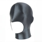 LEOHEX Glossy Shiny Spandex Zentai Hood Mask with YKK Zipper Open Mouth and Nose Universal Size for Cosplay Bodysuit Accessories - Matrix Studios