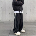 Women Baggy Harajuku Cargo Pants Streetwear Hip Hop Wide Leg Pant Parachute Sweatpants Techwear Joggers Oversized Y2K Trousers - Matrix-studios.com