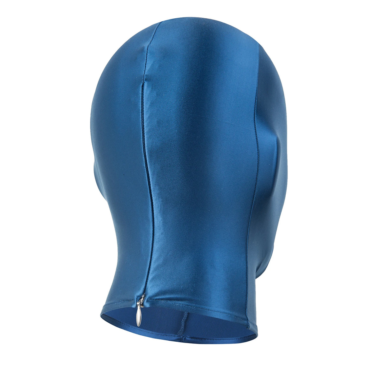 LEOHEX Glossy Shiny Spandex Zentai Hood Mask with YKK Zipper Open Mouth and Nose Universal Size for Cosplay Bodysuit Accessories - Matrix Studios