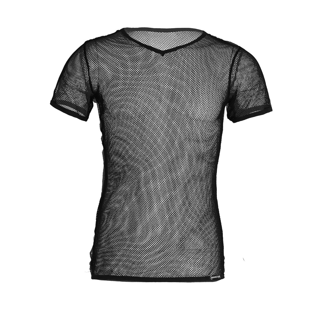 Mens Mesh Cycling Base Layers Shirt Quick Dry Cool Cycling Vest Black See Through Clubwear Tee Shirt Fishnet Jersey Sportswear - Matrix Studios