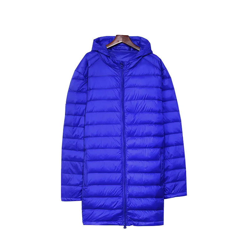 NewBang Plus 8XL Winter Long Duck Down Jacket Men Feather Parka Man Ultra Light Down Jacket Men Lightweight Warm Puffer Jackets - Matrix Studios