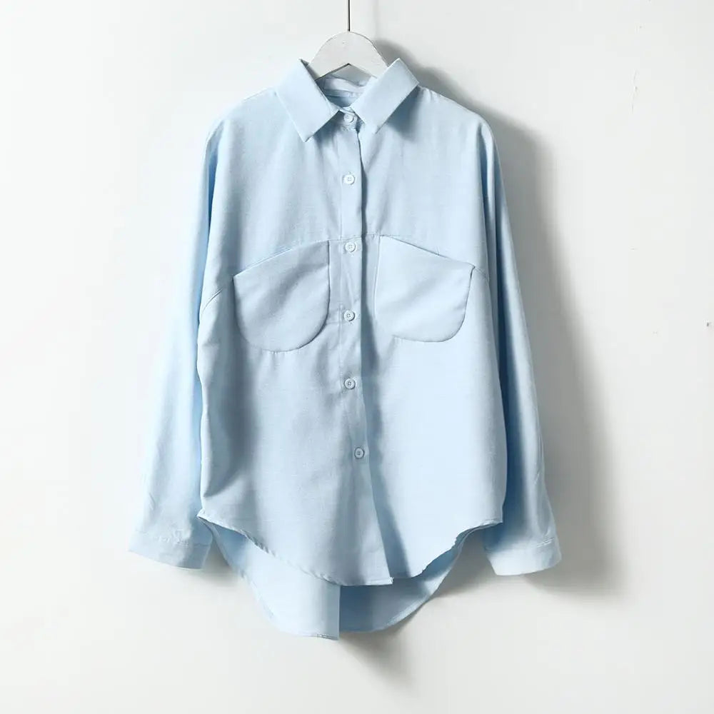 2026 Spring Women Summer Blouse Korean Long Sleeve Womens Tops And Blouses Vintage Women Shirts Blusas Roupa Feminina Tops - Matrix-studios.com