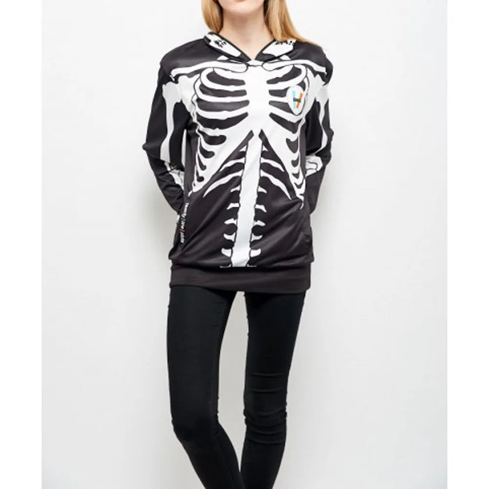 Newest Autumn 3D Print Halloween Skull Theme Pullover Hoodies for Women/men Causal Loose New Sweatshirts Femme Hot - Matrix Studios