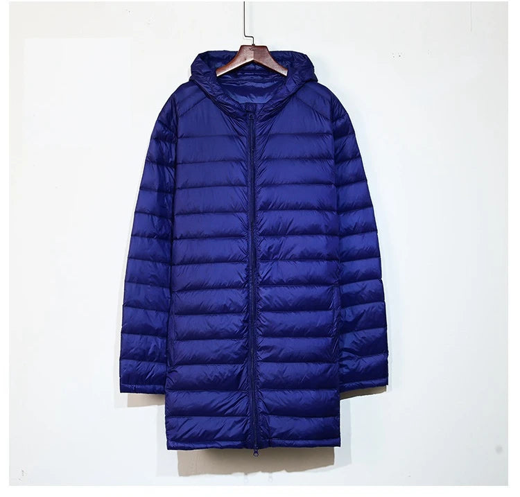 NewBang Plus 8XL Winter Long Duck Down Jacket Men Feather Parka Man Ultra Light Down Jacket Men Lightweight Warm Puffer Jackets - Matrix Studios