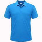 Summer Casual Short-Sleeved Polo Shirts Custom Logo Embroidery Printing Personalized Design Men And Women Tops - Matrix-studios.com