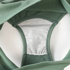 Women Seamless Bra Briefs Set Push Up Bra Top Sexy Lingerie Female U Back Crop Top Brassiere Underwear Set - Matrix-studios.com