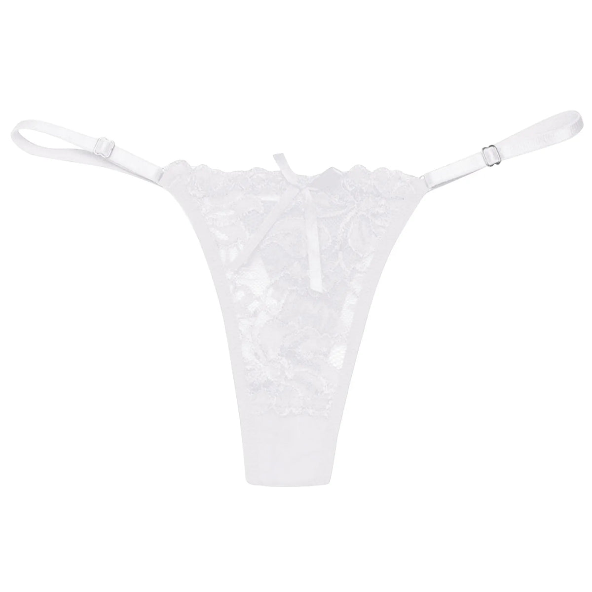 Ladies Lace Sexy Panties Embroidered Bandage Underwear Women Transparent Breathable Thongs Bowknot Sexy Lingerie трусы женские - Matrix Studios