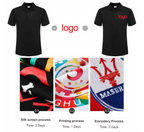 Summer Casual Short-Sleeved Polo Shirts Custom Logo Embroidery Printing Personalized Design Men And Women Tops - Matrix-studios.com