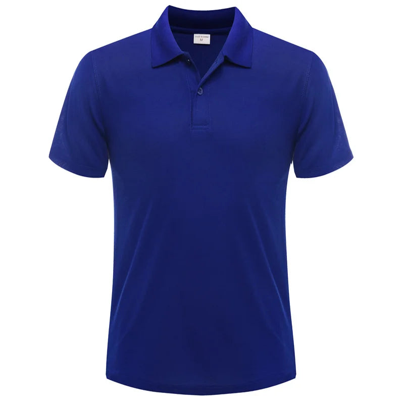 Summer Casual Short-Sleeved Polo Shirts Custom Logo Embroidery Printing Personalized Design Men And Women Tops - Matrix-studios.com