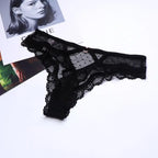 2026 Sexy Lace Panties Women Heart Low-Waist Underpant Hollow Out Thong Female Seamless Underwear  Interest Lingerie - Matrix Studios