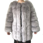 HJQJLJLS 2022 Winter New Fashion Women Long Faux Fur Coat Female Fuzzy Fur Coat Winter Thick Warm Fluffy Artificial Fur Jacket - Matrix Studios