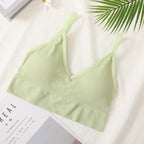 Women's Crop Top Ribbed Tube Top U-Back Comfort Bra Streetwear Camis Sexy Lingerie Seamless Underwear Sports Tank Bralette M-XL - Matrix Studios