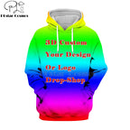 DIY Custom Full printing 3D Hoodies Create Design Photo/You Want Pattern Personalized Customized Zipper Sweatshirts oversize - Matrix Studios