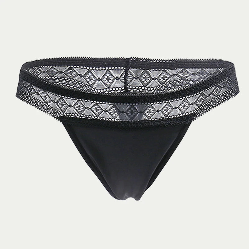 4-Layer Leakproof Menstrual Period Panties Fast Absorbent Underwear Sexy Lace Women Menstrual Briefs Plus Size Lingerie 5XL 6XL - Matrix Studios