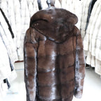Fancy Rani Real Mink Fur Coat Natural Women Winter Long Leather Jacket Luxury Female Clothes  2023 Mink Fur Coat Women Promotion - Matrix Studios