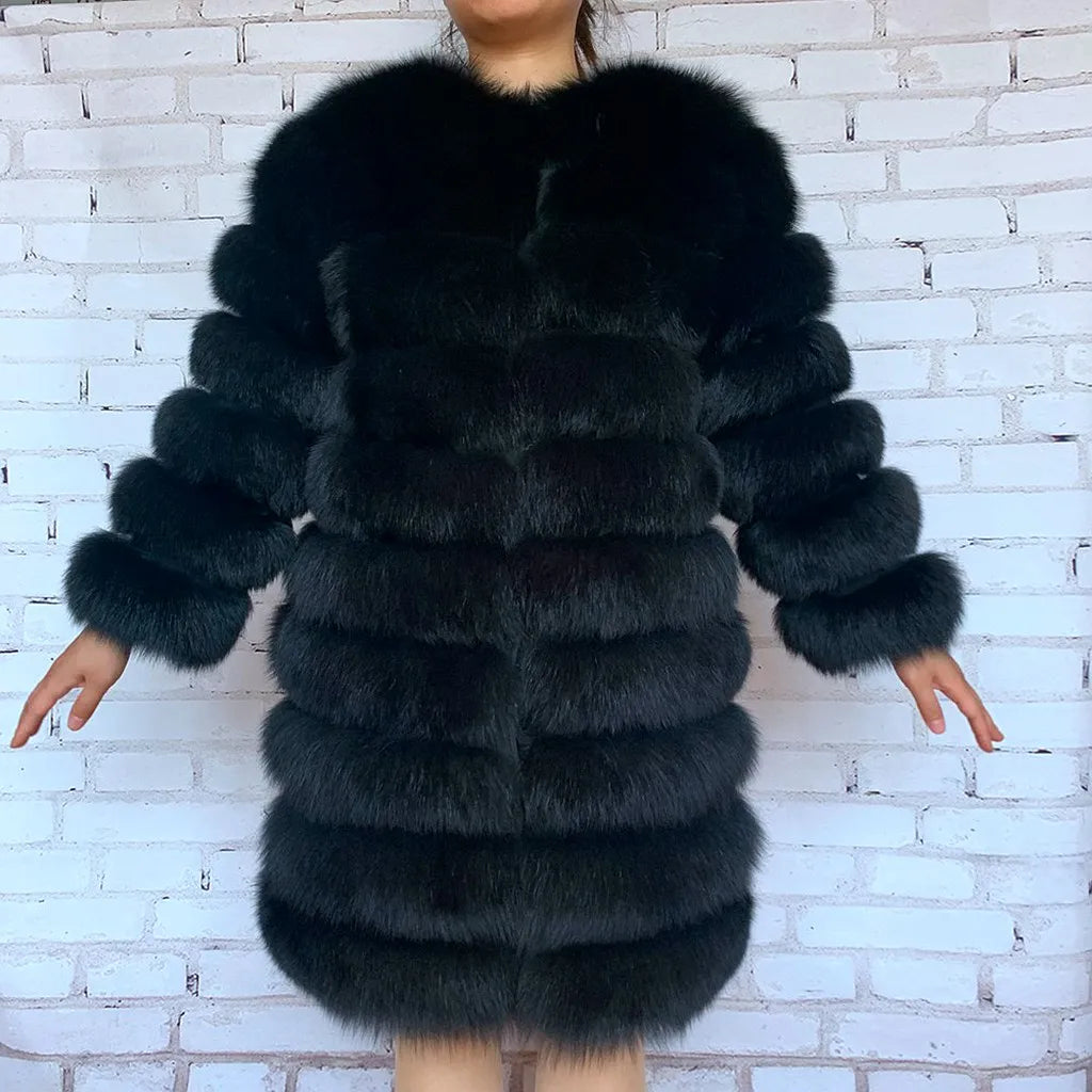 NEW style  4in1 real fur coats Women Natural Real Fur Jackets Vest Winter Outerwear Women fox fur coat high quality fur Clothes - Matrix Studios