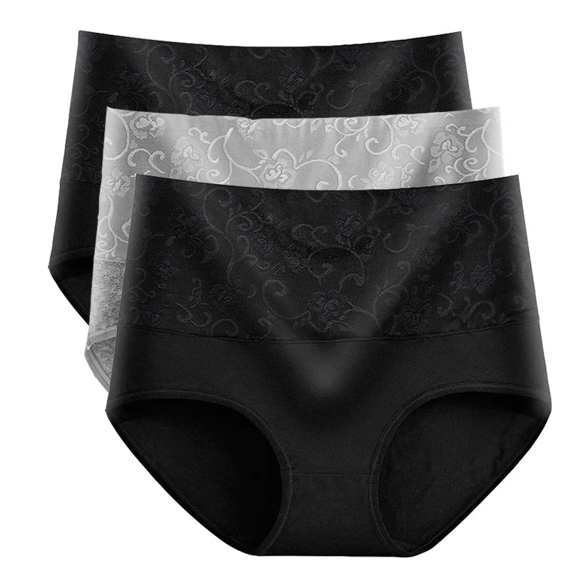 Plus Size Panties Women's High Waist Abdominal Underwear Cotton Seamless Briefs Girls Underpant Sexy Lingeries for Female L-5XL - Matrix Studios