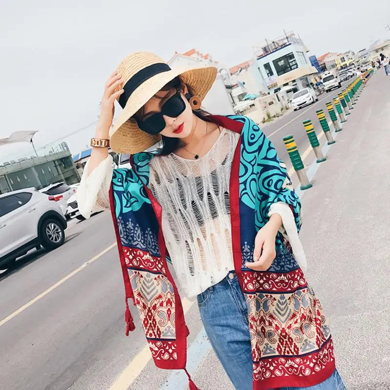 2018 New 90x180cm Twill cotton Pareo Beach Cover-Ups Women Large Beach Dress Bikini Bathing Swimwear Cover Up Sarong Wrap Scarf - Matrix Studios