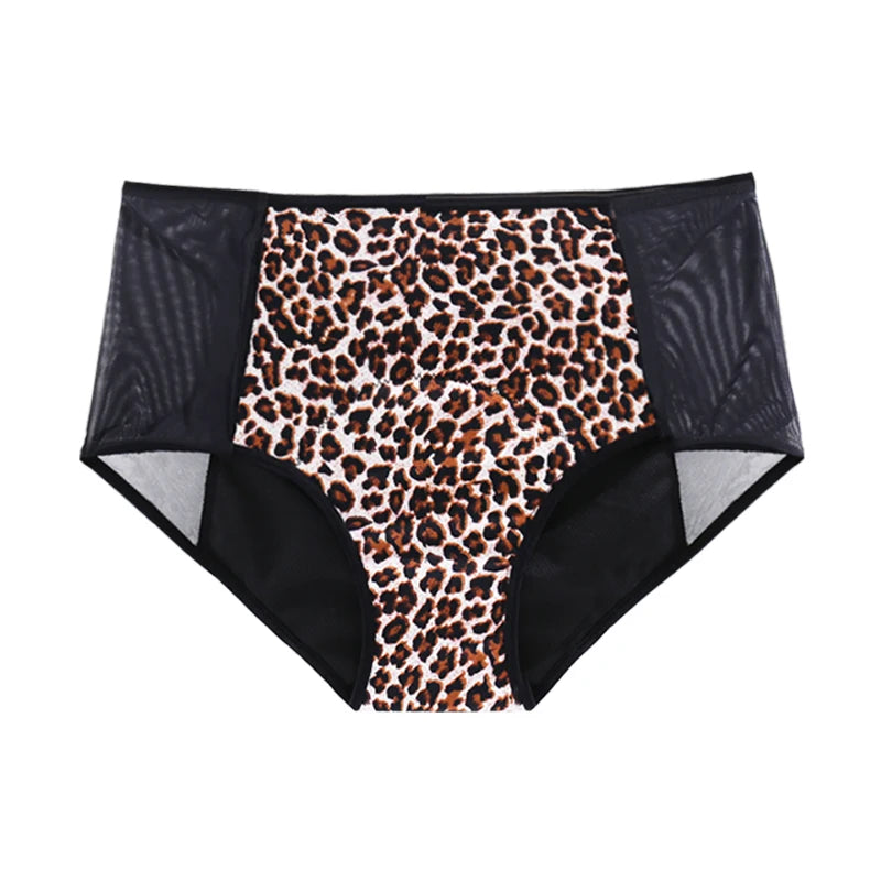4-Layer Leakproof Menstrual Period Panties Fast Absorbent Underwear Sexy Lace Women Menstrual Briefs Plus Size Lingerie 5XL 6XL - Matrix Studios