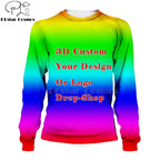 DIY Custom Full printing 3D Hoodies Create Design Photo/You Want Pattern Personalized Customized Zipper Sweatshirts oversize - Matrix Studios
