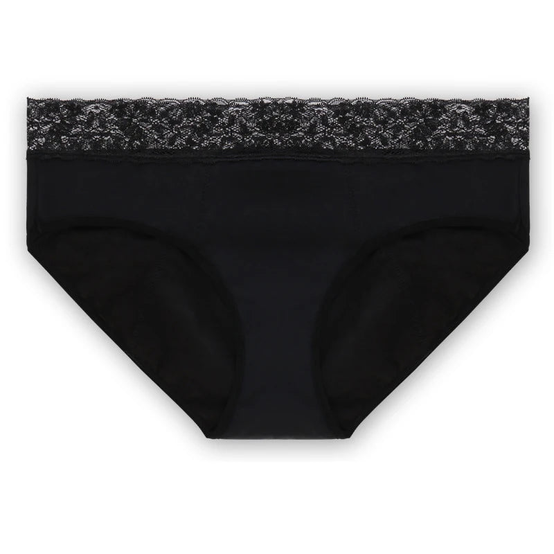 4-Layer Leakproof Menstrual Period Panties Fast Absorbent Underwear Sexy Lace Women Menstrual Briefs Plus Size Lingerie 5XL 6XL - Matrix Studios