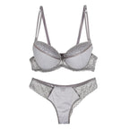 DaiNaFang Push Up Women Bras Set For Big Boops Sexy Lace Underwear Panties BCDE Cup Ladies Plus Size French Female Lingerie - Matrix-studios.com