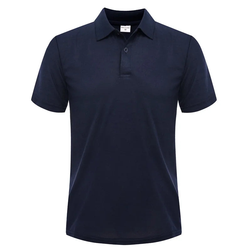 Summer Casual Short-Sleeved Polo Shirts Custom Logo Embroidery Printing Personalized Design Men And Women Tops - Matrix-studios.com