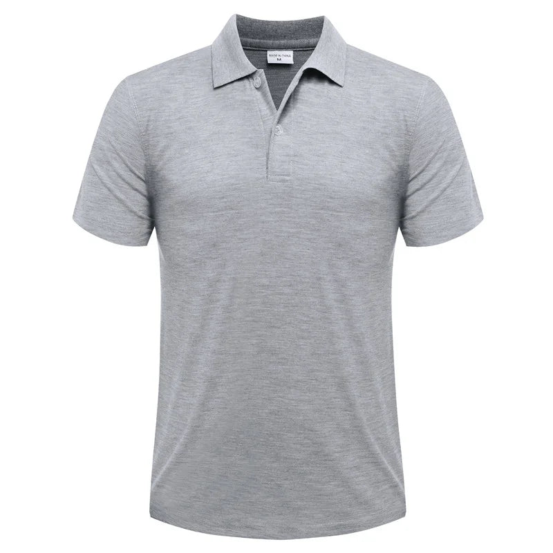 Summer Casual Short-Sleeved Polo Shirts Custom Logo Embroidery Printing Personalized Design Men And Women Tops - Matrix-studios.com