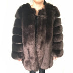 HJQJLJLS 2022 Winter New Fashion Women Long Faux Fur Coat Female Fuzzy Fur Coat Winter Thick Warm Fluffy Artificial Fur Jacket - Matrix Studios