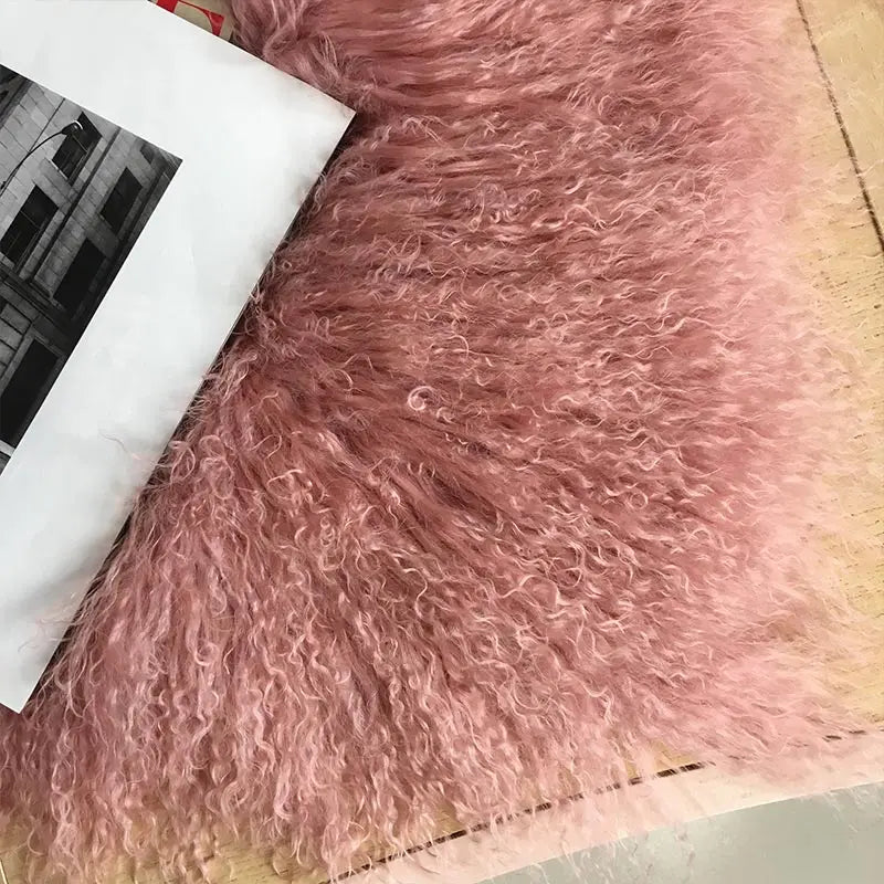Womens Lamb Fur Coat Tibetan Sheep Fur Coats Long Winter Mongolia Sheepskin Fur Real Fur Coat Luxury Best Selling - Matrix Studios