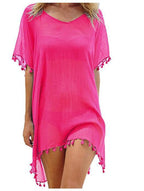 Women Beach Cover Up Lace Hollow Crochet Swimsuit Beach Dress Women 2025 Summer Cover-Ups Bathing Suit Ladies Beach Wear Tunic - Matrix Studios