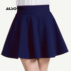 ALSOTO 2024 Winter and Summer Style Brand Women Skirt Elastic Faldas Ladies Midi Skirt Sexy Girl Mini Short Skirts Saia Feminina - Matrix-studios.com