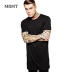 2026 Brand New Clothing Mens Black Mens Long T shirt Tops Hip Hop Man T-shirt Short Sleeve Casual Men Tee shirts For Male