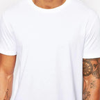 2026 Brand New Clothing Mens Black Mens Long T shirt Tops Hip Hop Man T-shirt Short Sleeve Casual Men Tee shirts For Male