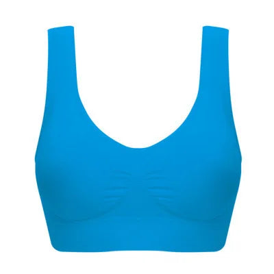Sexy women push up  BREAST   bra big size backless  bras plus size wireless brassiere breathable seamless bra 1pcs wfws01 - Matrix Studios
