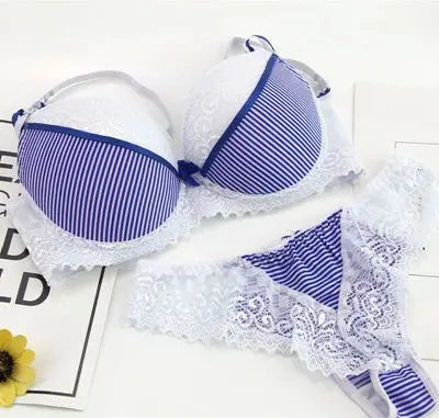 DaiNaFang Push Up Women Bras Set For Big Boops Sexy Lace Underwear Panties BCDE Cup Ladies Plus Size French Female Lingerie - Matrix-studios.com