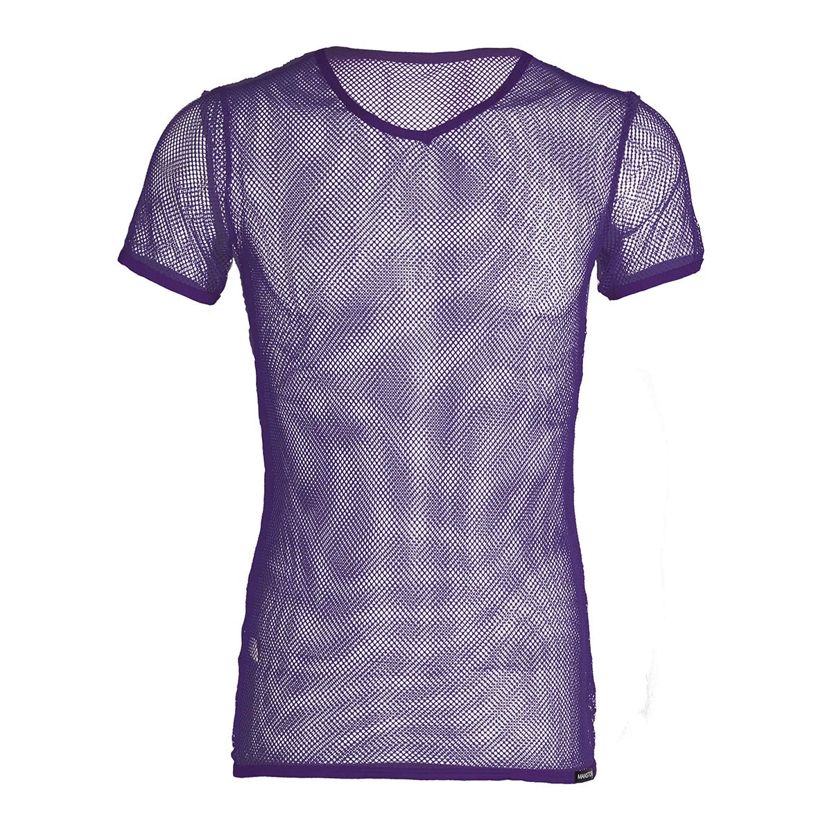 Mens Mesh Cycling Base Layers Shirt Quick Dry Cool Cycling Vest Black See Through Clubwear Tee Shirt Fishnet Jersey Sportswear - Matrix Studios