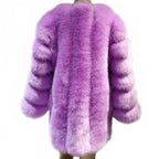 HJQJLJLS 2022 Winter New Fashion Women Long Faux Fur Coat Female Fuzzy Fur Coat Winter Thick Warm Fluffy Artificial Fur Jacket - Matrix Studios