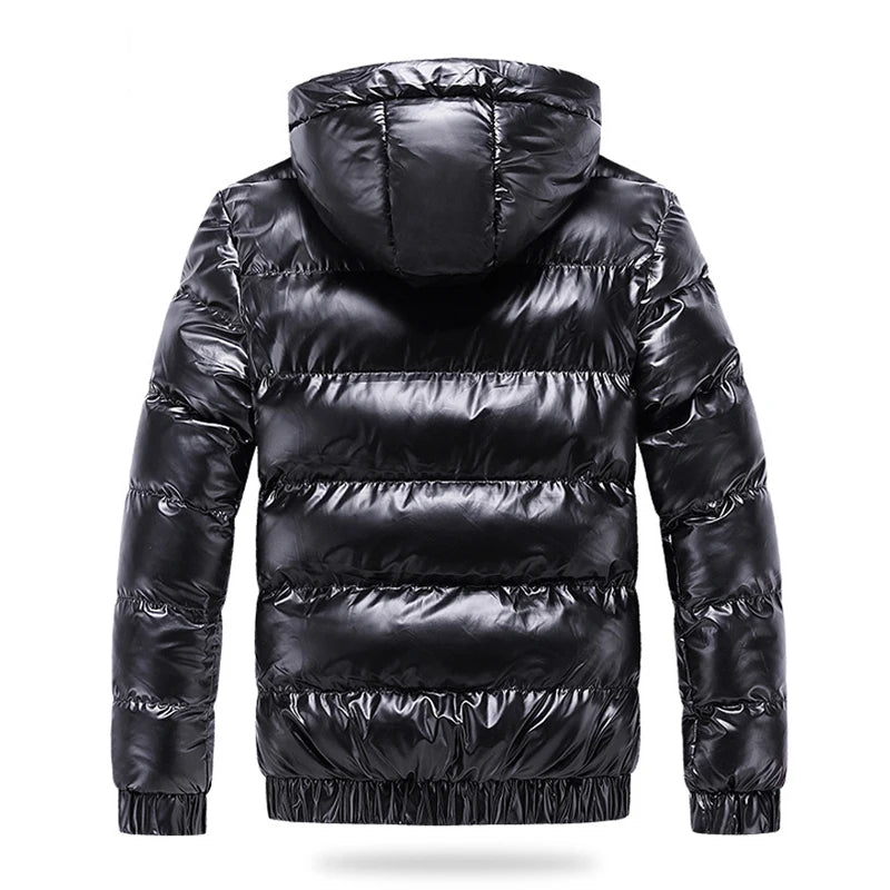 DIMUSI Winter Men's Jackets Fashion Men Cotton Warm Parkas Down Hoodies Coats Casual Outdwear Thermal Jackets Mens Clothing - Matrix Studios